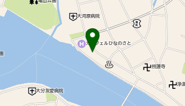 萬 Ryokan & Sauna Yorozuya Hitaの地図画像