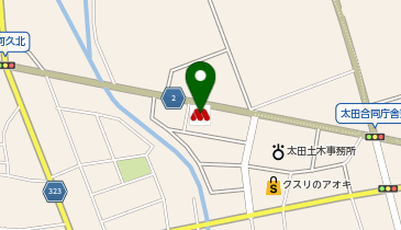モスバーガー西太田店の地図画像