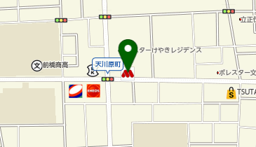 モスバーガー前橋南店の地図画像