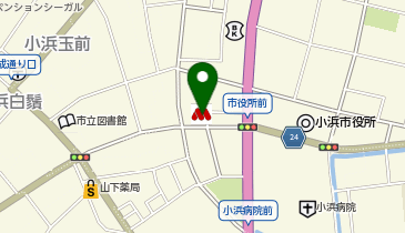 モスバーガー小浜店の地図画像