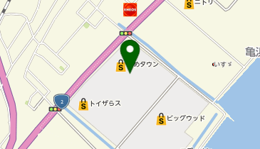 モスバーガーゆめタウン長府店の地図画像