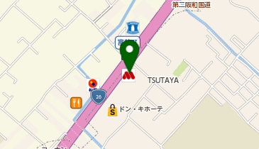 モスバーガー第2阪和和泉店の地図画像