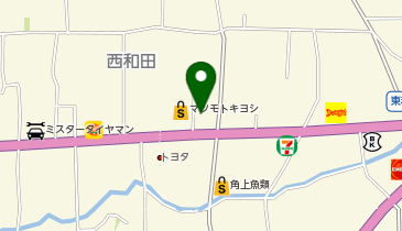 モスバーガー長野東和田店の地図画像