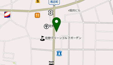 モスバーガー佐野東店の地図画像