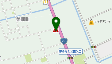 モスバーガー境マリーナ店の地図画像