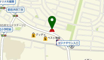 モスバーガー福岡マリナ通り店の地図画像