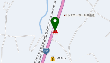 モスバーガー中津川店の地図画像