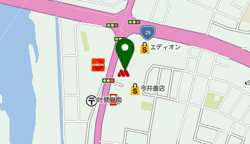 モスバーガー鳥取吉成店の地図画像