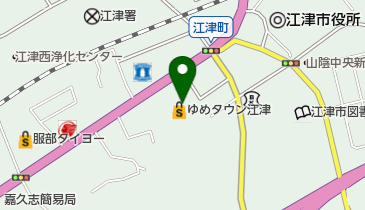 モスバーガーゆめタウン江津店の地図画像