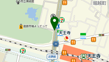 モスバーガーあべちか店の地図画像