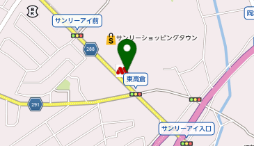 モスバーガー福岡岡垣店の地図画像