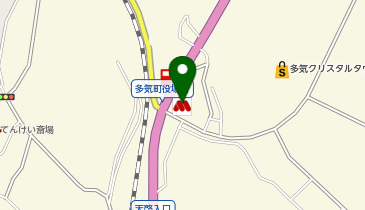 モスバーガー多気バイパス店の地図画像