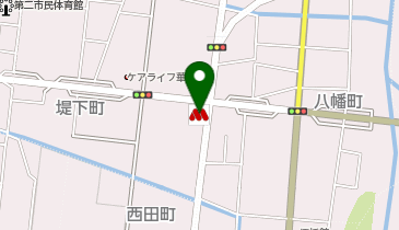 モスバーガー伊勢崎華蔵寺前店の地図画像