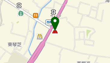 モスバーガー宇部インター店の地図画像