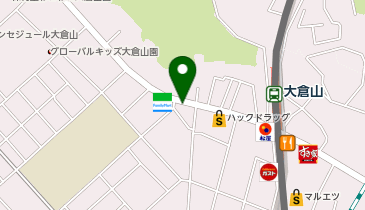 モスバーガー大倉山店の地図画像