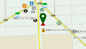 モスバーガー国立大学通り店の地図画像