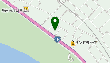 モスバーガー江ノ島店の地図画像