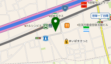 モスバーガーフレンテ笹塚店の地図画像