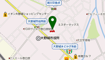 モスバーガー大野城店の地図画像