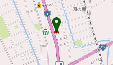 モスバーガーさくら氏家店の地図画像