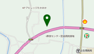 モスバーガー土佐高岡店の地図画像