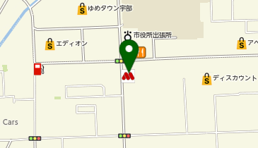 モスバーガー宇部厚南店(-3/25 休業中)の地図画像