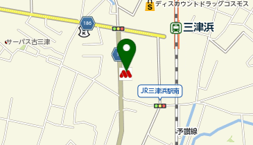 モスバーガー松山三津店の地図画像