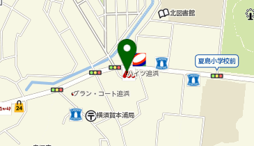 モスバーガー追浜店の地図画像