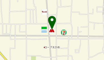 モスバーガー松山東環状店の地図画像