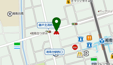 モスバーガー湘南台店の地図画像