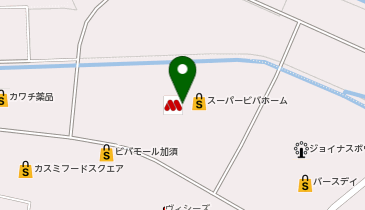 モスバーガービバホーム加須店の地図画像