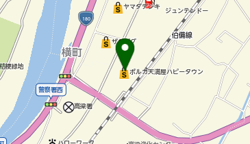 モスバーガーポルカ高梁店の地図画像