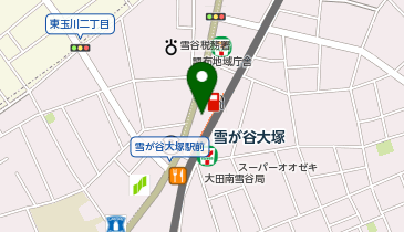 モスバーガー雪谷大塚店の地図画像