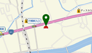 モスバーガー行橋店の地図画像