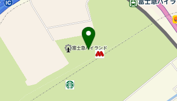 モスバーガー富士急ハイランド店の地図画像