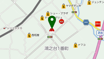 モスバーガー名張店の地図画像