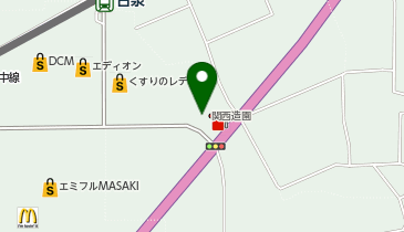 モスバーガーいよ松前店の地図画像