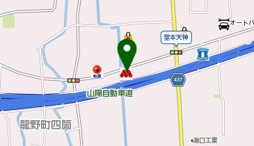 モスバーガーたつの店の地図画像