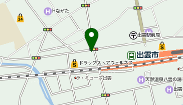 モスバーガー出雲駅北町店の地図画像