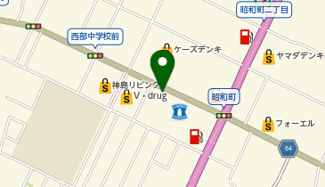 モスバーガー高岡美幸町店の地図画像