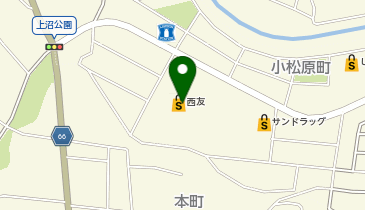 モスバーガー東松山店の地図画像