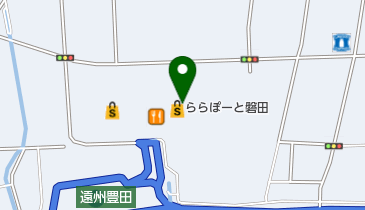 モスバーガーららぽーと磐田店の地図画像