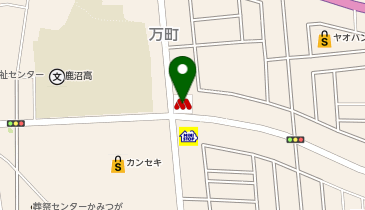 モスバーガー鹿沼店の地図画像