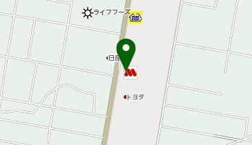 モスバーガー郡山富久山店の地図画像