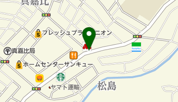 モスバーガー那覇真嘉比店の地図画像