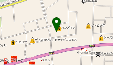 モスバーガーハンズマン菊陽店の地図画像