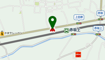 モスバーガー上田原店の地図画像