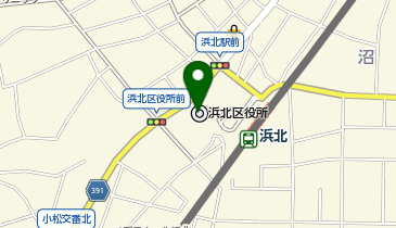 モスバーガー浜北店の地図画像