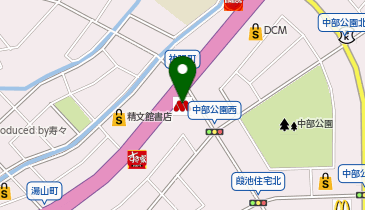 モスバーガー三河高浜店の地図画像