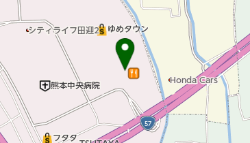 モスバーガーゆめタウンはません店の地図画像